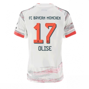 Bayern Munich Michael Olise #17 Cheap Away Stadium Shirt for Women 2025-26 Sale