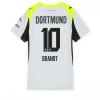 Borussia Dortmund Julian Brandt #10 Cheap Away Football Shirt for Women 2025-26 Sale