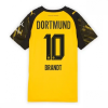 Borussia Dortmund Julian Brandt #10 Cheap Home Football Shirt for Women 2025-26 Sale