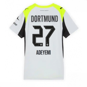 Borussia Dortmund Karim Adeyemi #27 Cheap Away Football Shirt for Women 2025-26 Sale