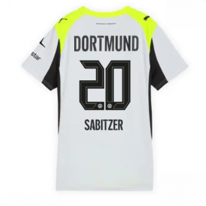Borussia Dortmund Marcel Sabitzer #20 Cheap Away Football Shirt for Women 2025-26 Sale