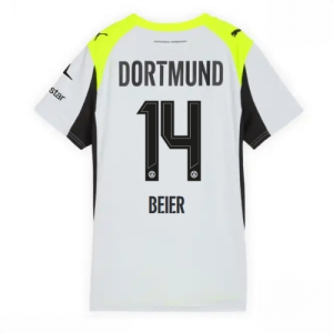 Borussia Dortmund Maximilian Beier #14 Cheap Away Football Shirt for Women 2025-26 Sale