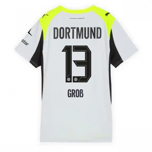 Borussia Dortmund Pascal Gross #13 Cheap Away Football Shirt for Women 2025-26 Sale