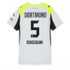 Borussia Dortmund Ramy Bensebaini #5 Cheap Away Football Shirt for Women 2025-26 Sale