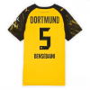 Borussia Dortmund Ramy Bensebaini #5 Cheap Home Football Shirt for Women 2025-26 Sale