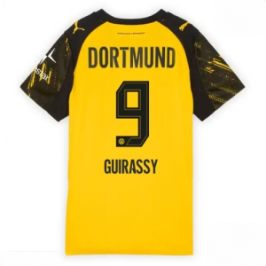 Borussia Dortmund Serhou Guirassy #9 Cheap Home Football Shirt for Women 2025-26 Sale