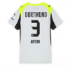 Borussia Dortmund Waldemar Anton #3 Cheap Away Football Shirt for Women 2025-26 Sale