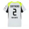 Borussia Dortmund Yan Couto #2 Cheap Away Football Shirt for Women 2025-26 Sale