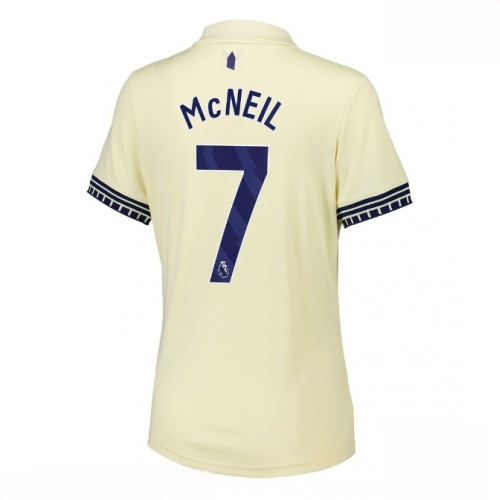 Everton Dwight McNeil #7 Cheap Away Stadium Shirt for Women 2025-26 UK Sale