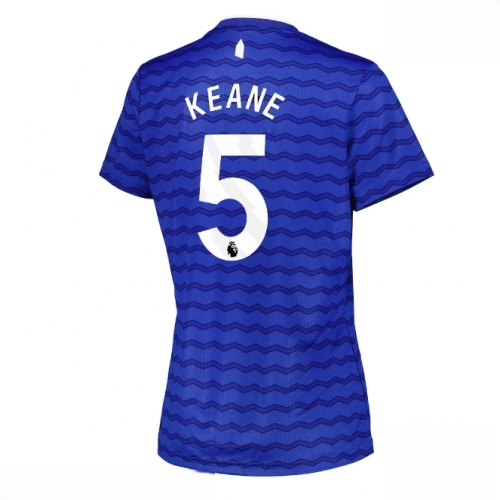 Everton Michael Keane #5 Cheap Home Stadium Shirt for Women 2025-26 UK Sale