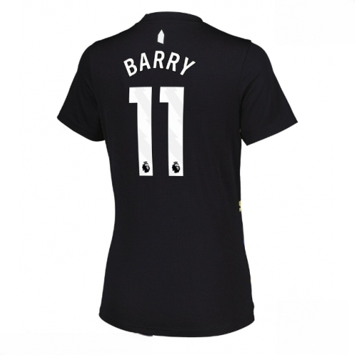 Everton Thierno Barry #11 Cheap Third Stadium Shirt for Women 2025-26 UK Sale