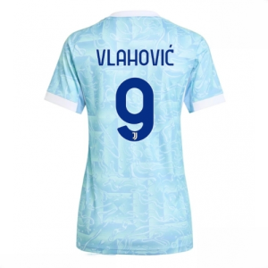 Juventus Dusan Vlahovic #9 Cheap Away Football Shirt for Women 2025-26 Sale