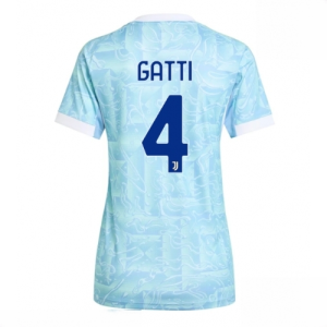 Juventus Federico Gatti #4 Cheap Away Football Shirt for Women 2025-26 Sale