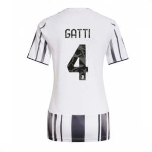 Juventus Federico Gatti #4 Cheap Home Football Shirt for Women 2025-26 Sale