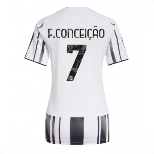 Juventus Francisco Conceicao #7 Cheap Home Football Shirt for Women 2025-26 Sale