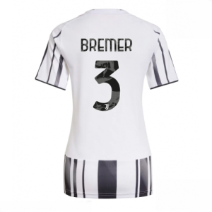 Juventus Gleison Bremer #3 Cheap Home Football Shirt for Women 2025-26 Sale