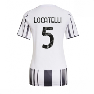 Juventus Manuel Locatelli #5 Cheap Home Football Shirt for Women 2025-26 Sale