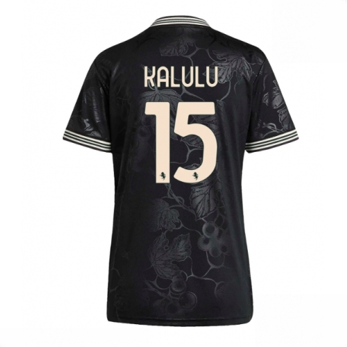 Juventus Pierre Kalulu #15 Cheap Third Football Shirt for Women 2025-26 Sale