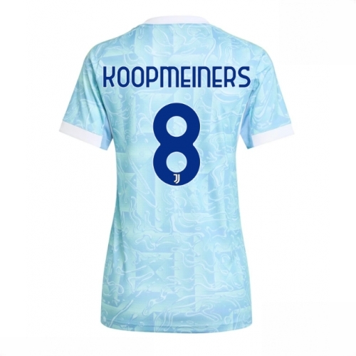 Juventus Teun Koopmeiners #8 Cheap Away Football Shirt for Women 2025-26 Sale