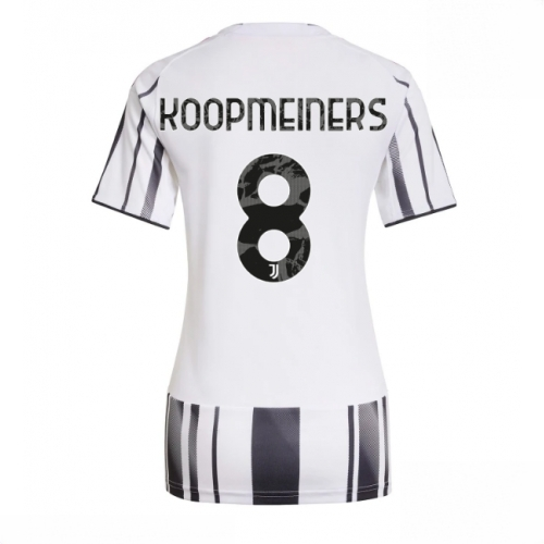Juventus Teun Koopmeiners #8 Cheap Home Football Shirt for Women 2025-26 Sale