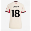 Liverpool Cody Gakpo #18 Cheap Away Football Shirt for Women 2025-26 Sale