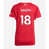 Liverpool Cody Gakpo #18 Cheap Home Football Shirt for Women 2025-26 Sale