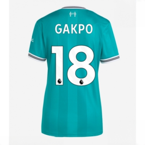 Liverpool Cody Gakpo #18 Cheap Third Football Shirt for Women 2025-26 Sale