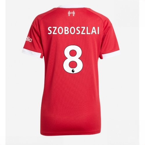 Liverpool Dominik Szoboszlai #8 Cheap Home Football Shirt for Women 2025-26 Sale