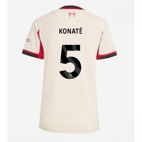 Liverpool Ibrahima Konate #5 Cheap Away Football Shirt for Women 2025-26 Sale