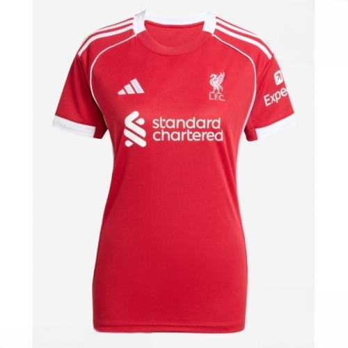 Liverpool Jeremie Frimpong #30 Cheap Home Football Shirt for Women 2025-26 Sale