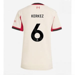 Liverpool Milos Kerkez #6 Cheap Away Football Shirt for Women 2025-26 Sale