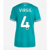 Liverpool Virgil van Dijk #4 Cheap Third Football Shirt for Women 2025-26 Sale