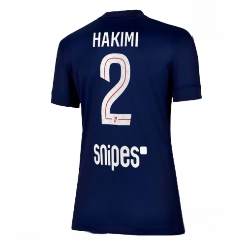 Paris Saint-Germain PSG Achraf Hakimi #2 Cheap Home Football Shirt for Women 2025-26 Sale