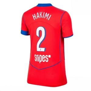 Paris Saint-Germain PSG Achraf Hakimi #2 Cheap Third Football Shirt for Women 2025-26 Sale