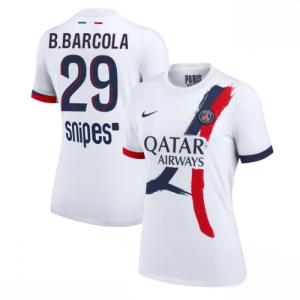 Paris Saint-Germain PSG Bradley Barcola #29 Cheap Away Football Shirt for Women 2025-26 Sale