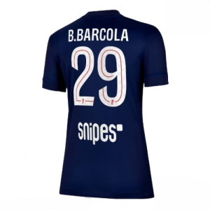 Paris Saint-Germain PSG Bradley Barcola #29 Cheap Home Football Shirt for Women 2025-26 Sale