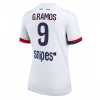 Paris Saint-Germain PSG Goncalo Ramos #9 Cheap Away Football Shirt for Women 2025-26 Sale
