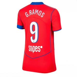 Paris Saint-Germain PSG Goncalo Ramos #9 Cheap Third Football Shirt for Women 2025-26 Sale
