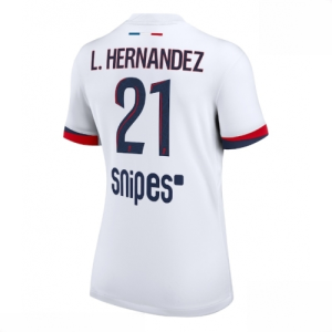 Paris Saint-Germain PSG Lucas Hernandez #21 Cheap Away Football Shirt for Women 2025-26 Sale