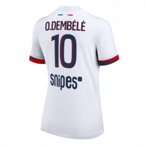 Paris Saint-Germain PSG Ousmane Dembele #10 Cheap Away Football Shirt for Women 2025-26 Sale