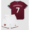 West Ham United Crysencio Summerville #7 Cheap Home Stadium Kit for Kids 2025-26 UK Sale
