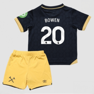 West Ham United Jarrod Bowen #20 Cheap Third Stadium Kit for Kids 2025-26 UK Sale