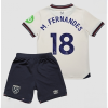 West Ham United Mateus Fernandes #18 Cheap Away Stadium Kit for Kids 2025-26 UK Sale