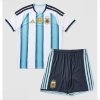 Argentina World Cup 2026 Home Stadium Kit for Kids Custom name and number Jersey