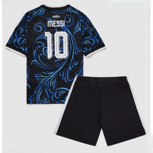 Argentina World Cup 2026 Lionel Messi #10 Away Stadium Kit for Kids For Sale