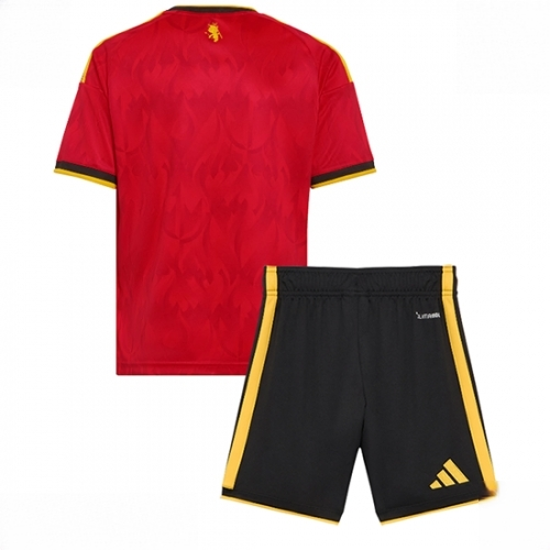 Belgium Cheap Home Stadium Kit for Kids World Cup 2026 Set - Image 2