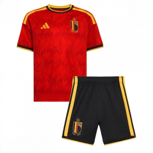 Belgium Cheap Home Stadium Kit for Kids World Cup 2026 Set