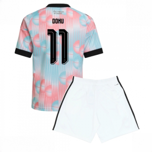 Belgium Jeremy Doku #11 Cheap Away Stadium Kit for Kids World Cup 2026 Sale (+ pants)
