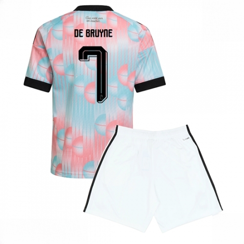 Belgium Kevin De Bruyne #7 Cheap Away Stadium Kit for Kids World Cup 2026 Sale (+ pants)