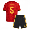 Belgium Maxim De Cuyper #5 Cheap Home Stadium Kit for Kids World Cup 2026 Set